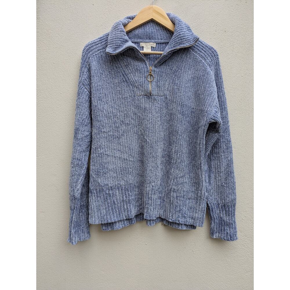 Christian Siriano Women's Sweater Soft Blue Size Medium